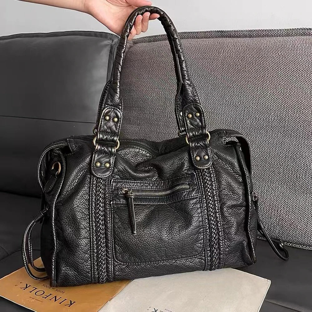 Jeoara - Vintage-Tasche aus Leder