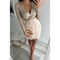 Elia Kleid mit Patchwork und Fransen