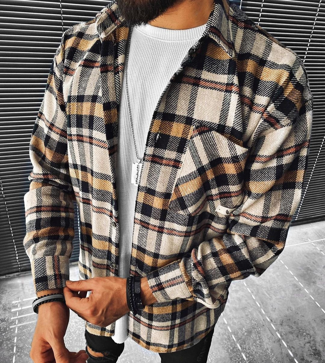 Eric - Klassisches Button-Down Hemd
