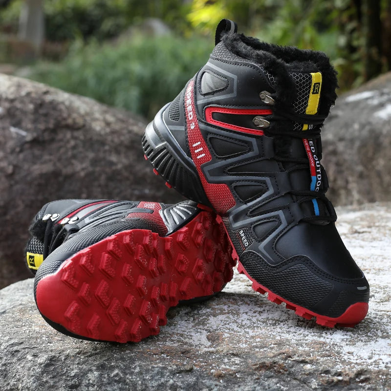 Marcus - Bequeme High-Top Outdoor Wanderschuhe
