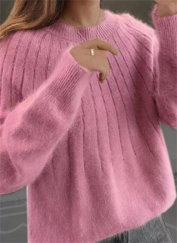 Damenpullover aus weichem Strick