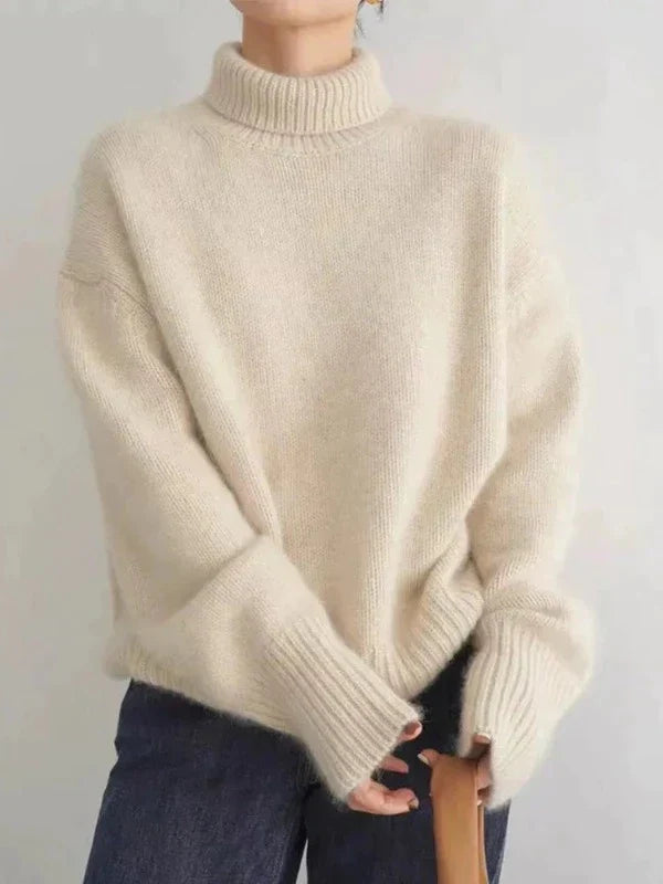 Sabine - Rollkragenpullover aus Kaschmir