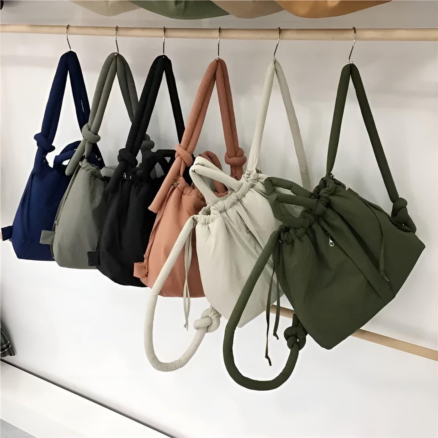 Freja – Leichte Puffer-Handtasche mit großer Kapazität