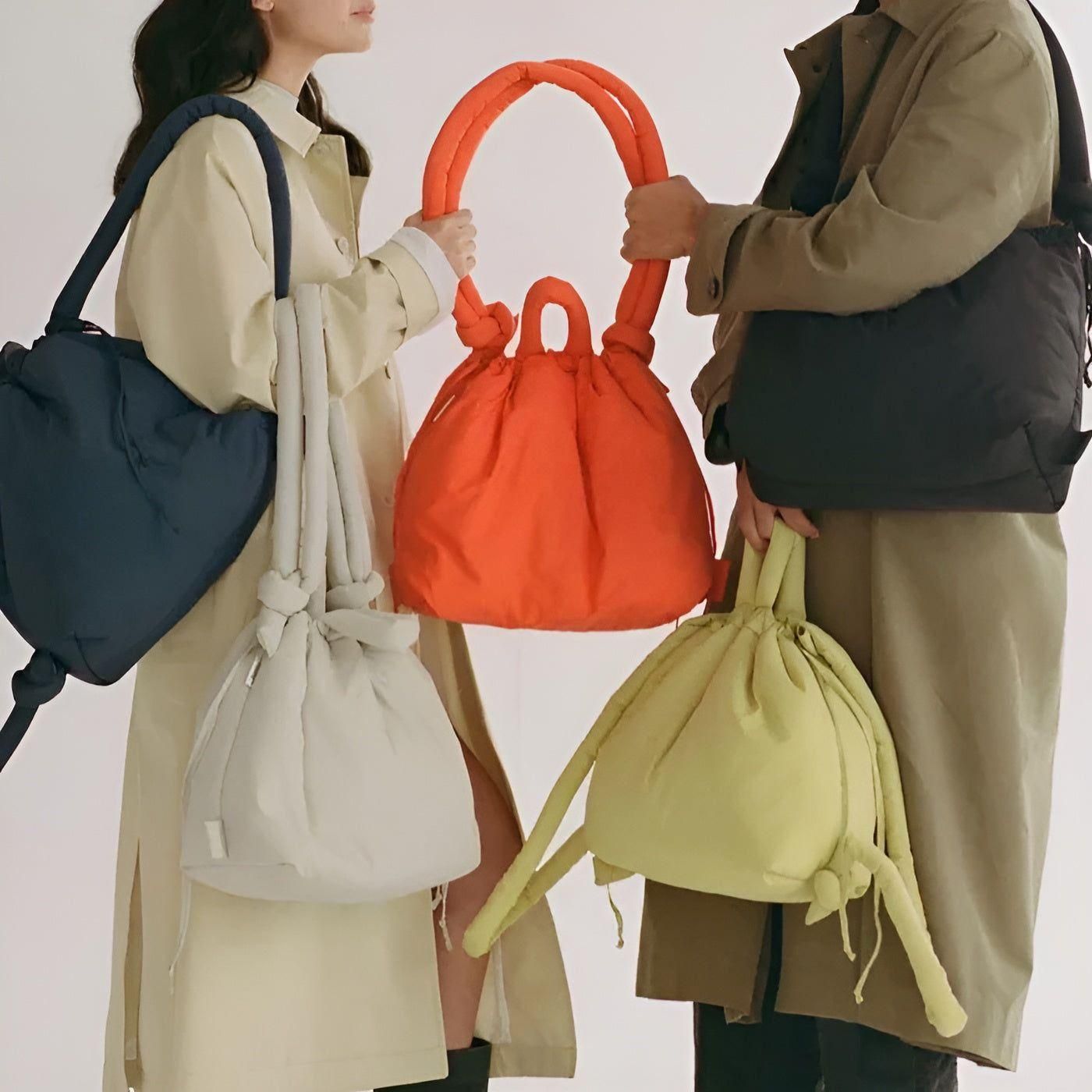 Freja – Leichte Puffer-Handtasche mit großer Kapazität
