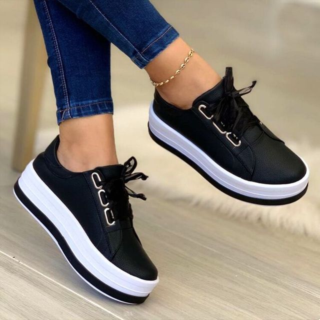 Sienna Luksuriöse Schnürsneakers mit rutschfester Sohle
