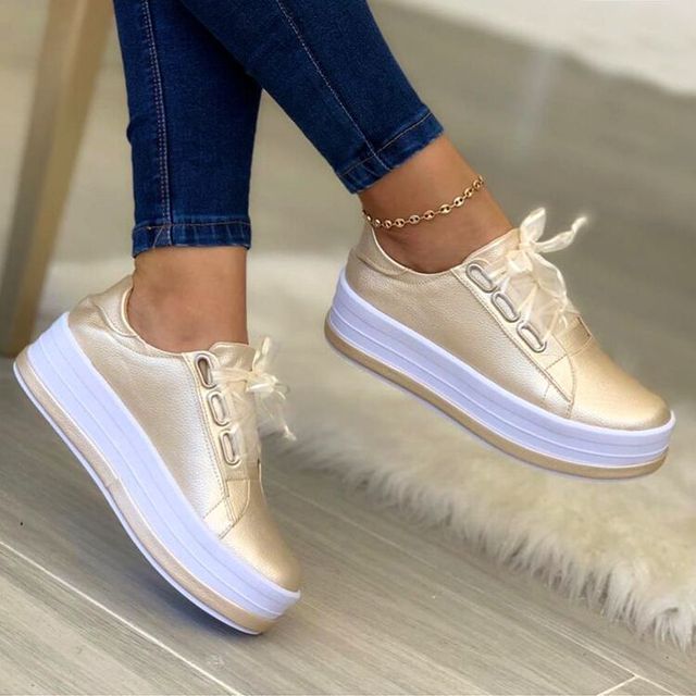 Sienna Luksuriöse Schnürsneakers mit rutschfester Sohle
