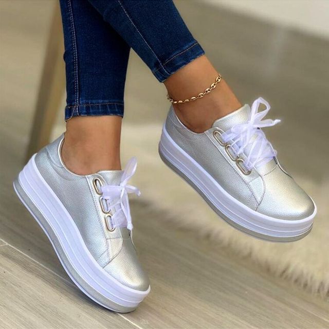 Sienna Luksuriöse Schnürsneakers mit rutschfester Sohle