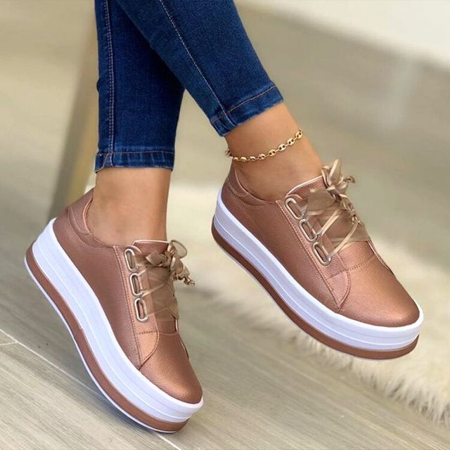 Sienna Luksuriöse Schnürsneakers mit rutschfester Sohle