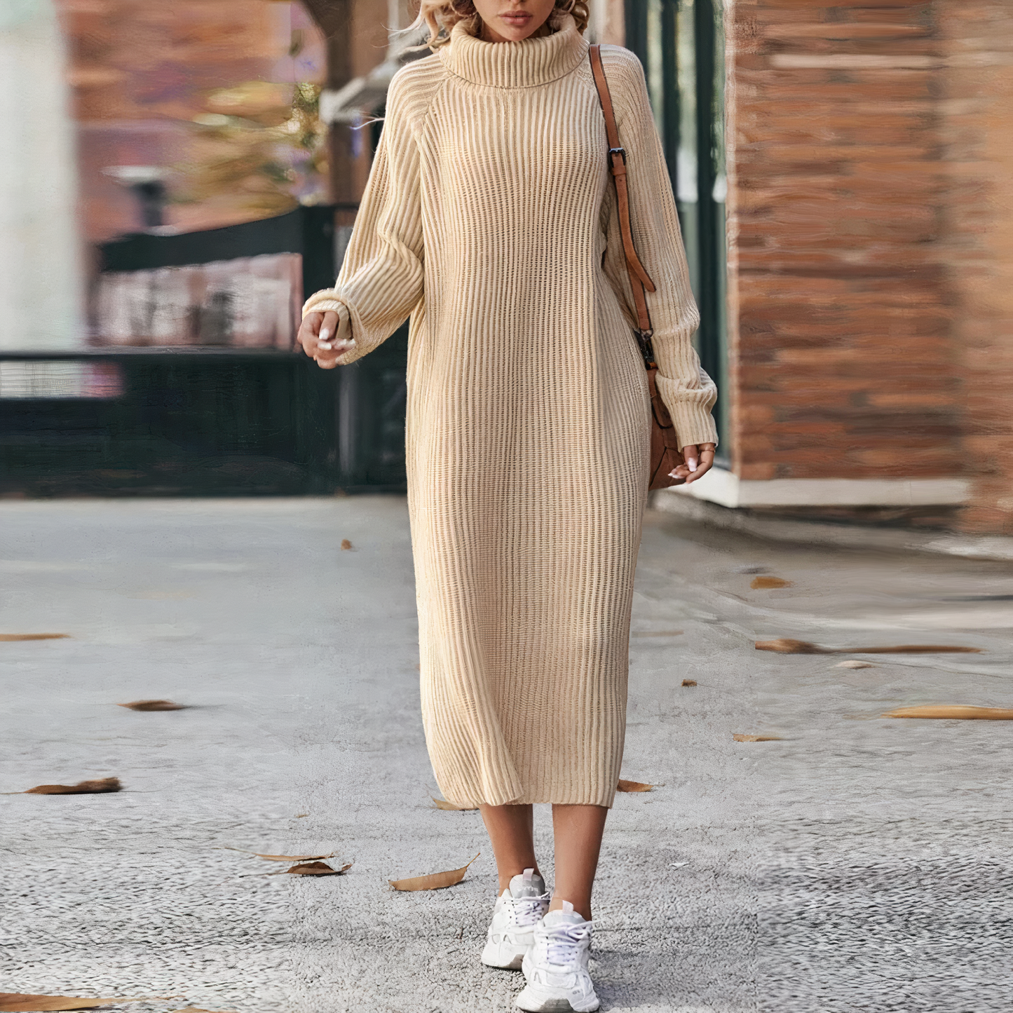 Langärmeliges Pulloverkleid - Lorelei