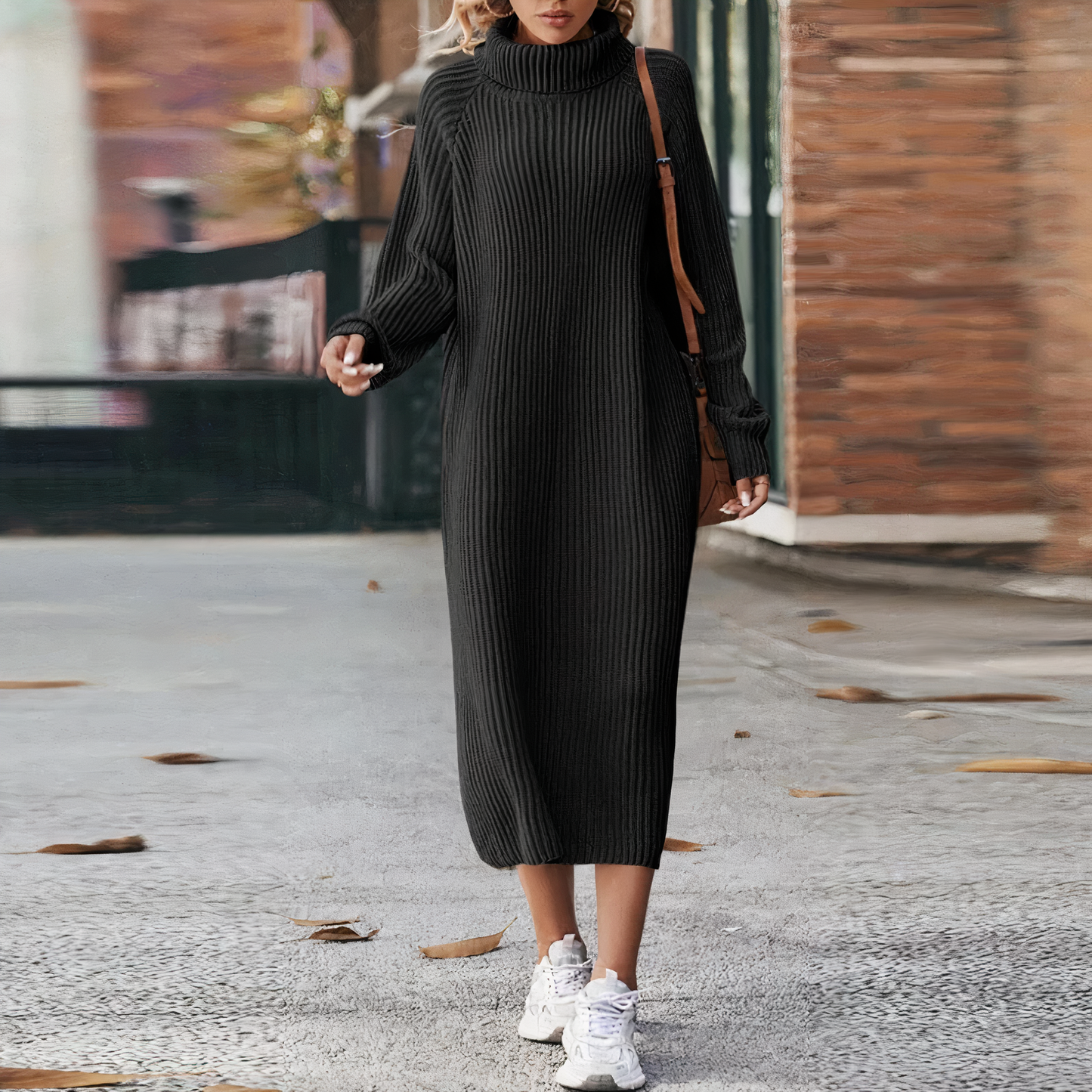 Langärmeliges Pulloverkleid - Lorelei
