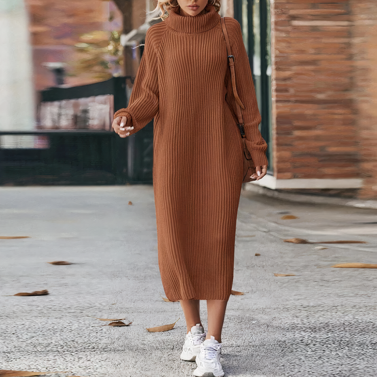 Langärmeliges Pulloverkleid - Lorelei
