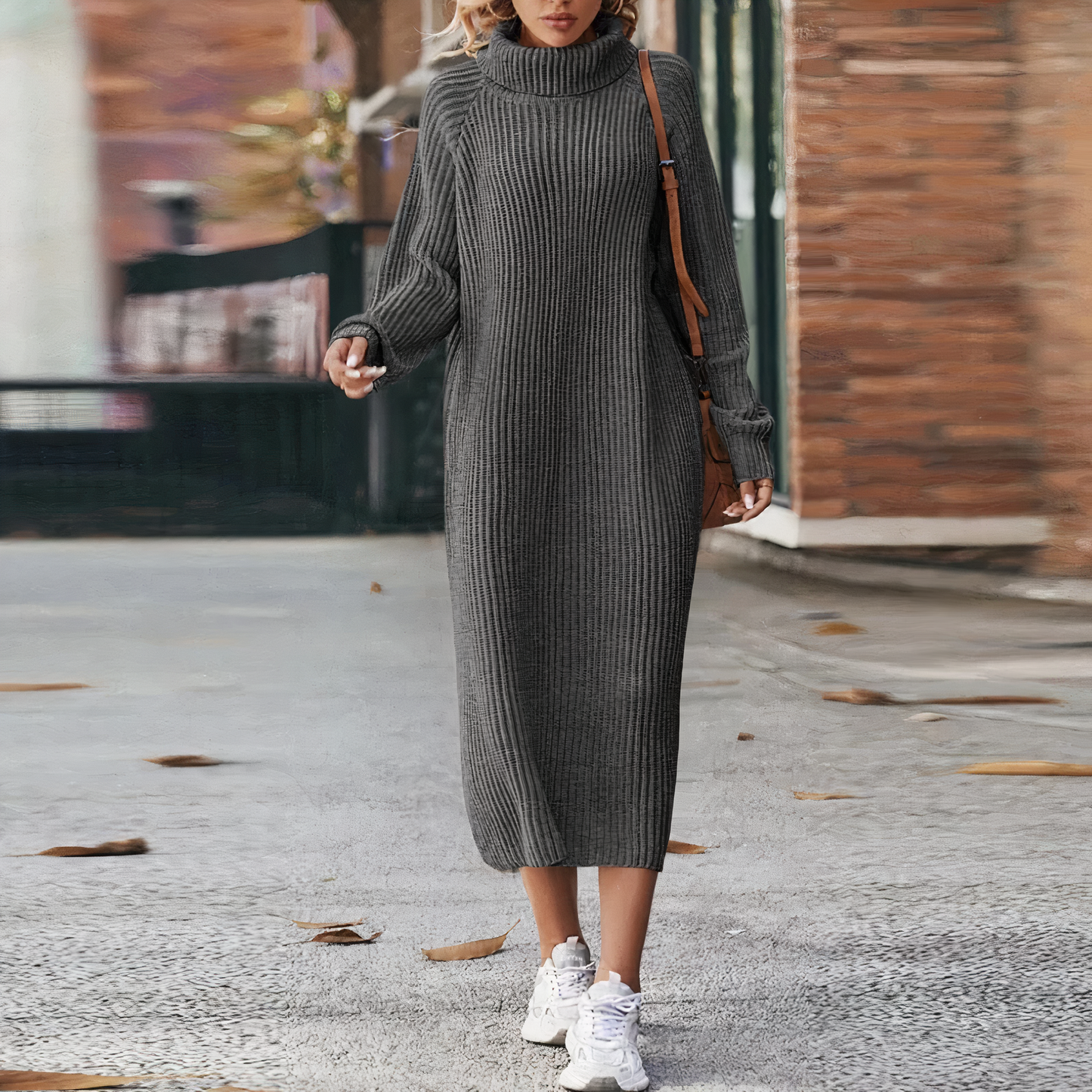 Langärmeliges Pulloverkleid - Lorelei