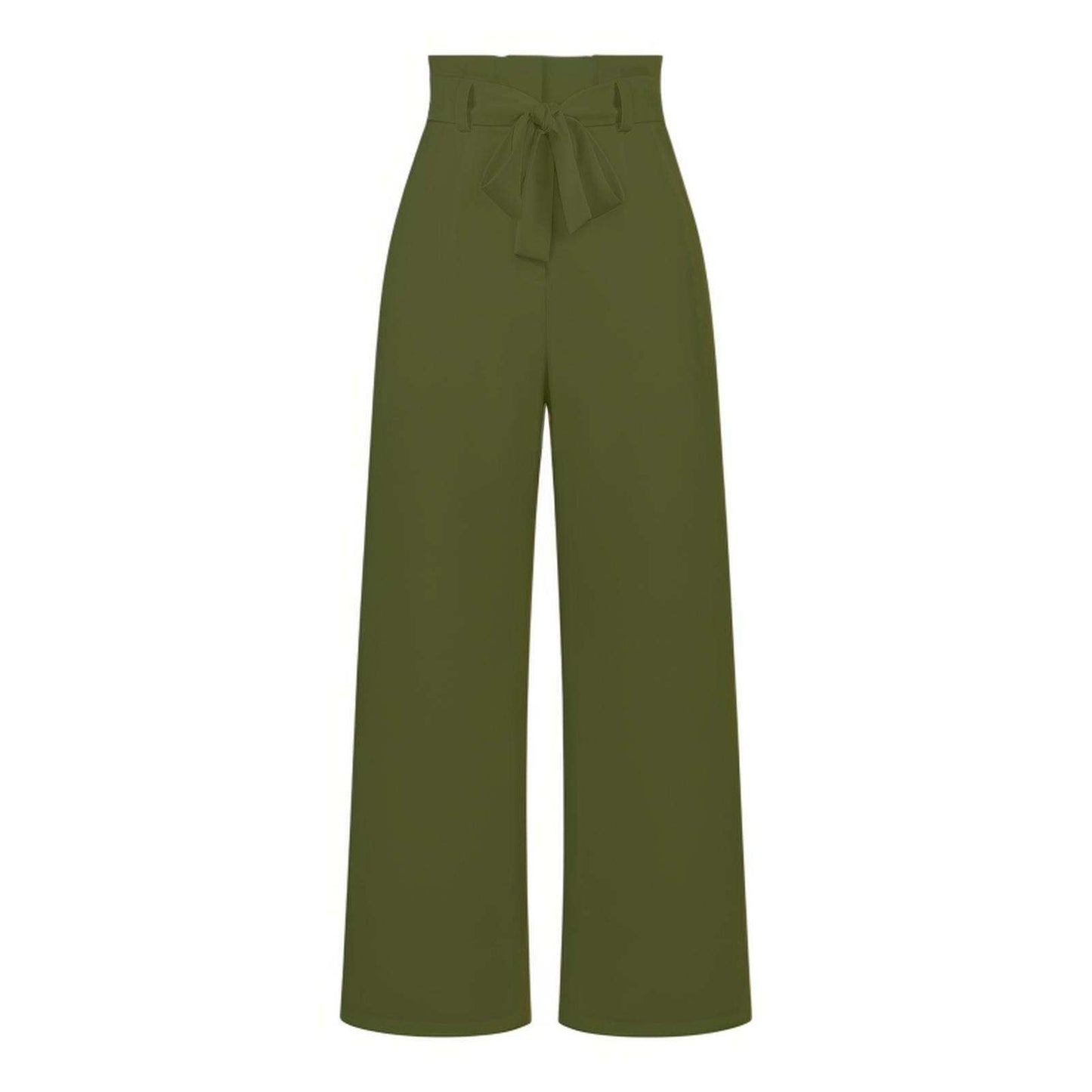 Sofie – Verstellbare Hochtaillierte Hose mit Weitem Bein