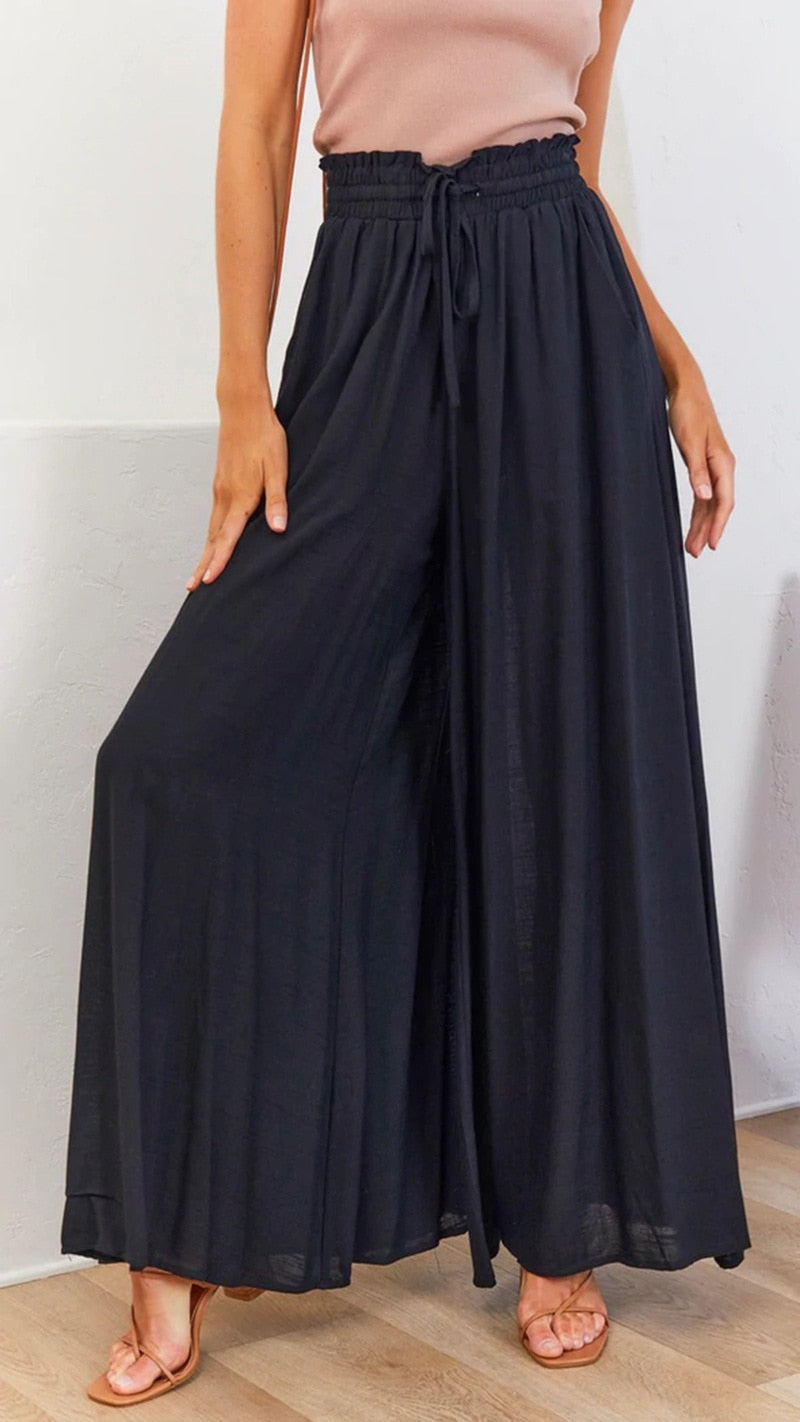 Divina | Weite, fließende Hose für Damen