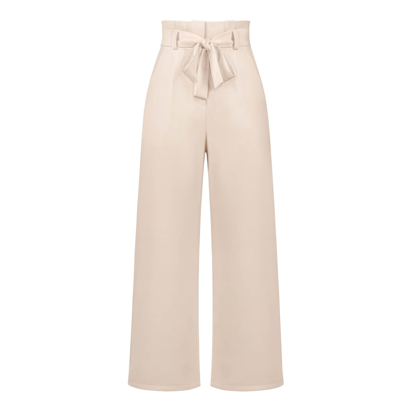 Sofie – Verstellbare Hochtaillierte Hose mit Weitem Bein