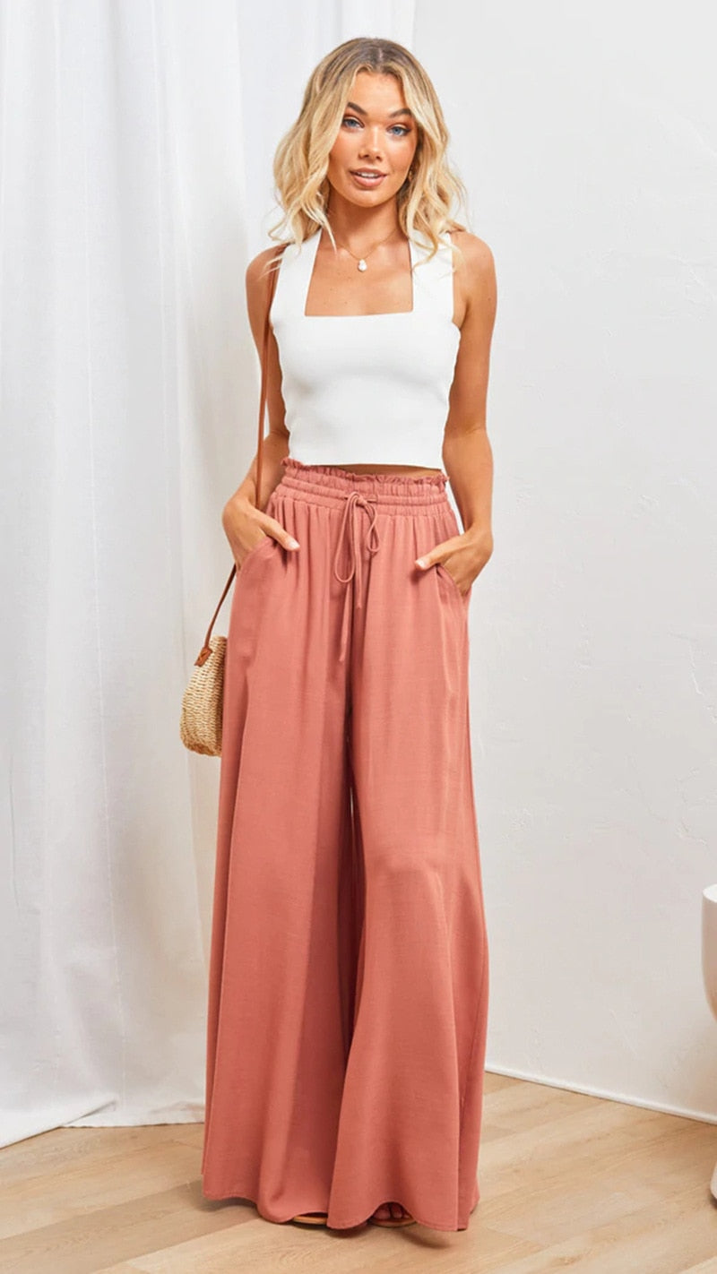Divina | Weite, fließende Hose für Damen