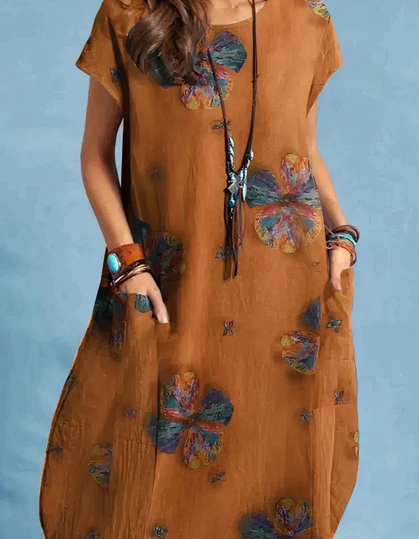 Midikleid im Vintage-Stil - Tyri