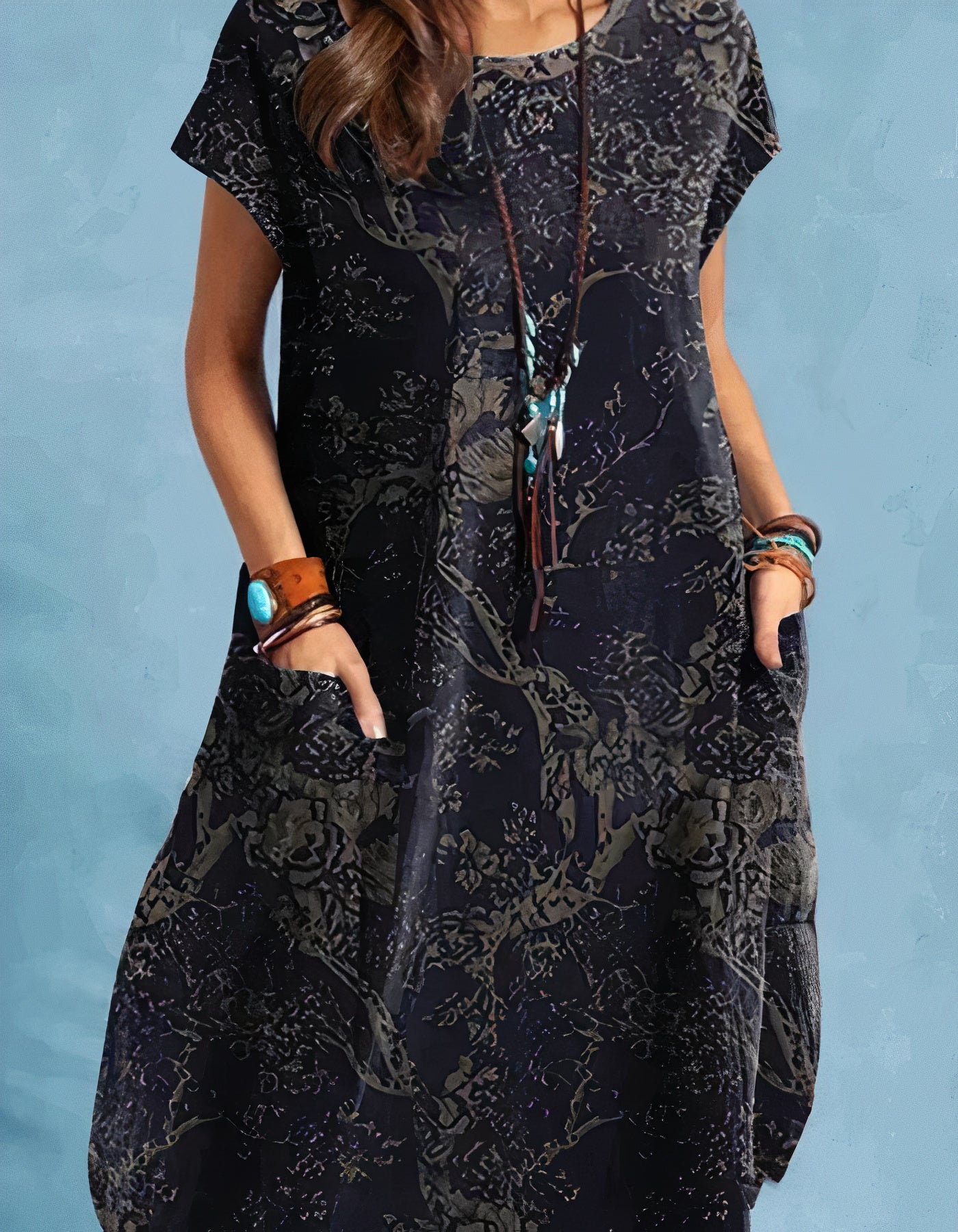 Midikleid im Vintage-Stil - Tyri