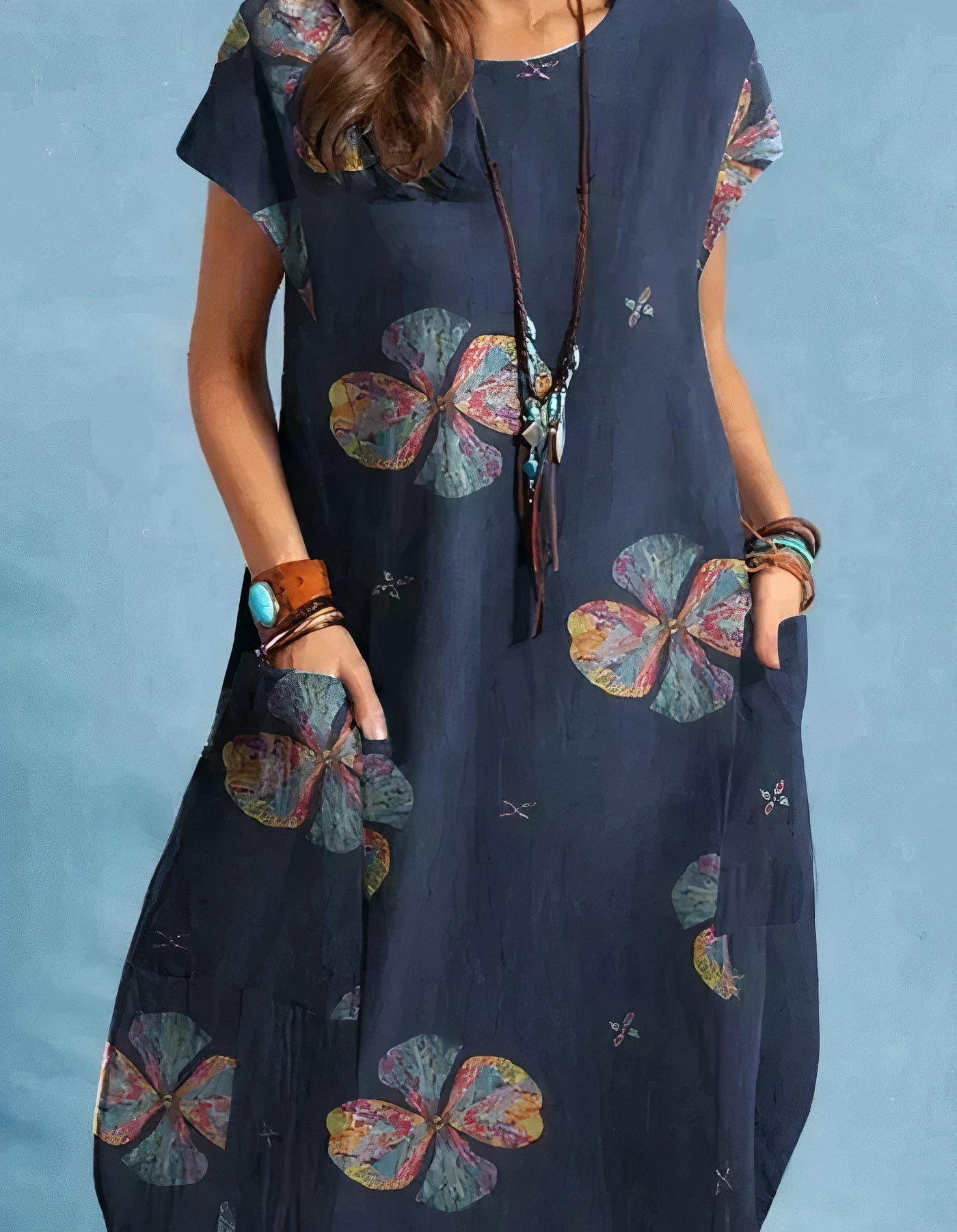 Midikleid im Vintage-Stil - Tyri