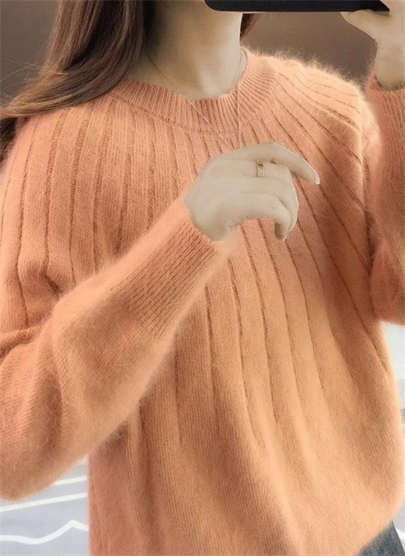 Damenpullover aus weichem Strick