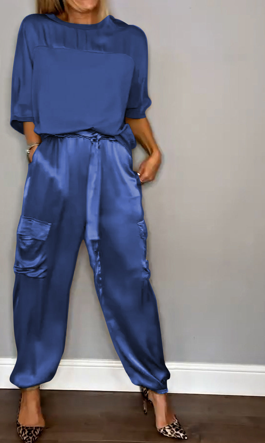 KATRINA | Elegantes Satin-Set