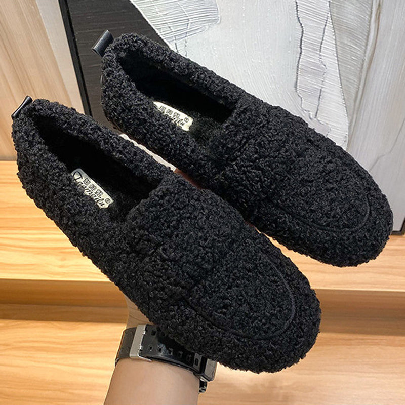 KomfortCozy Entspannt Warme Halbschuhe