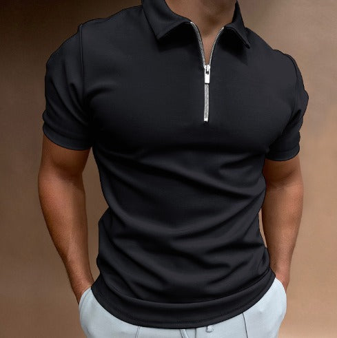 Santiago - Reißverschluss-Polo