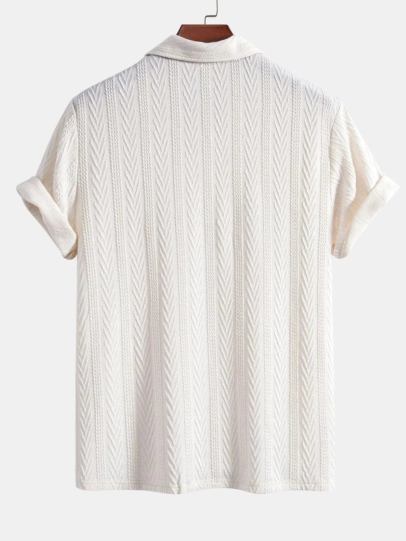 Edouard|Beige Polohemd für Männer