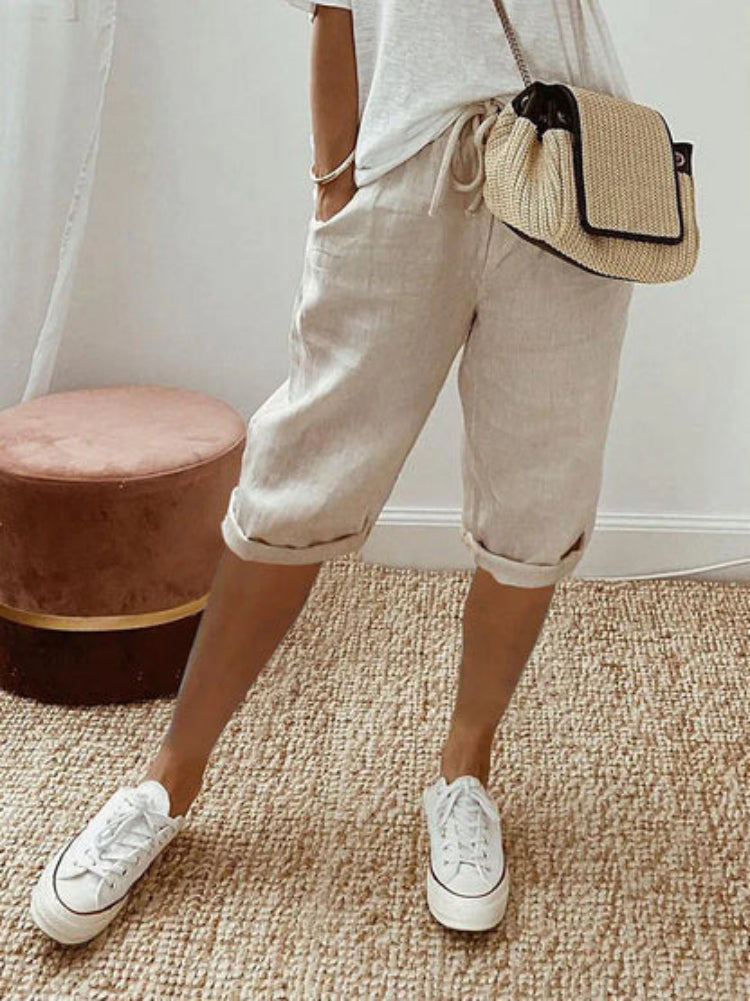 Leichte Sommer-Shorts aus Baumwolle - Malena