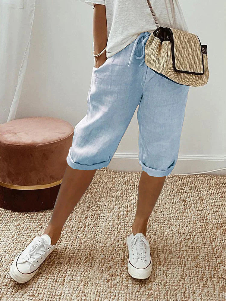 Leichte Sommer-Shorts aus Baumwolle - Malena