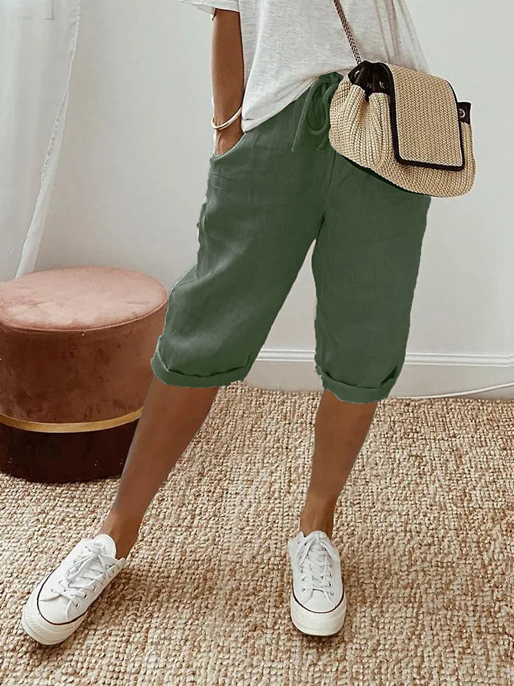 Leichte Sommer-Shorts aus Baumwolle - Malena