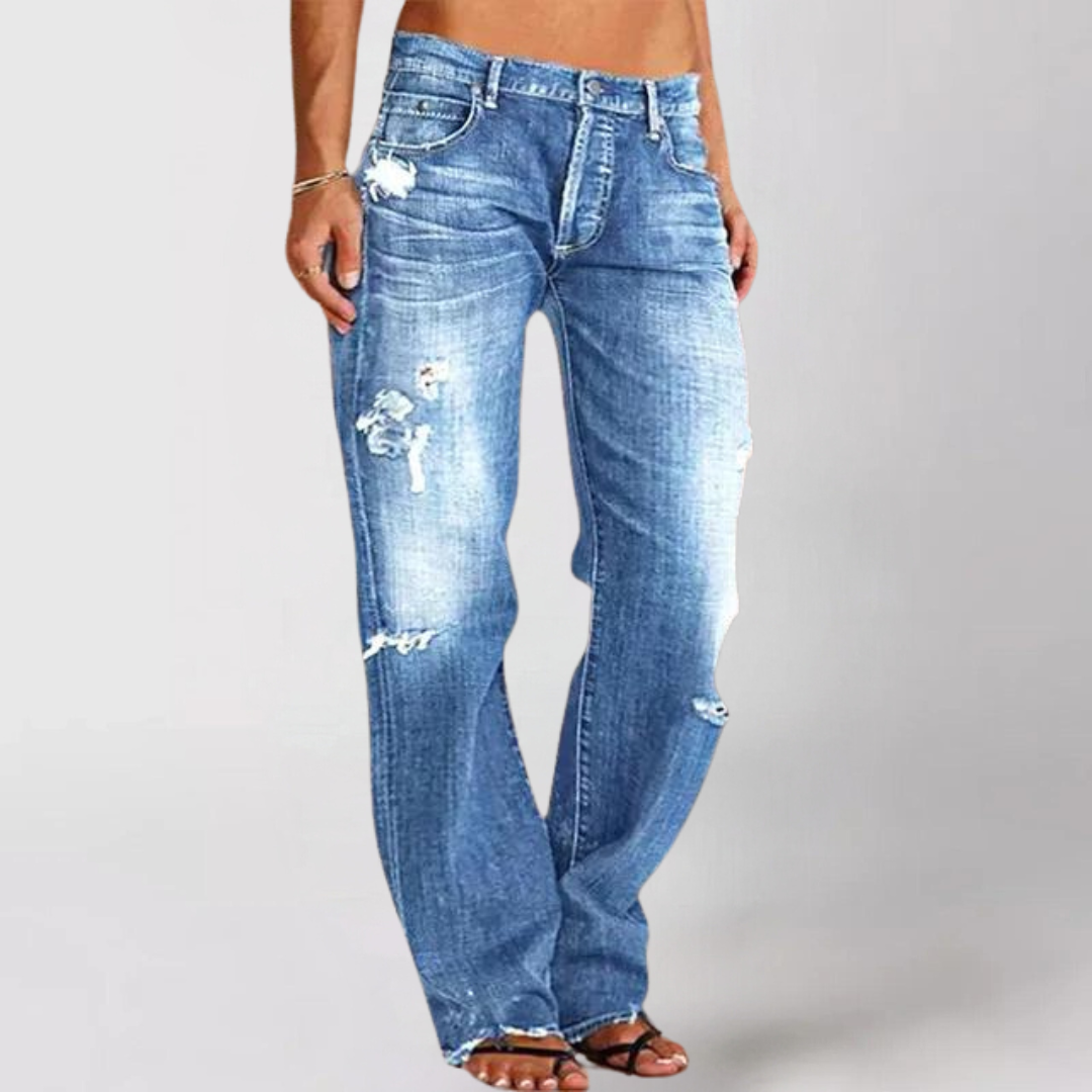 Modische Sommerhose aus Denim - Marion