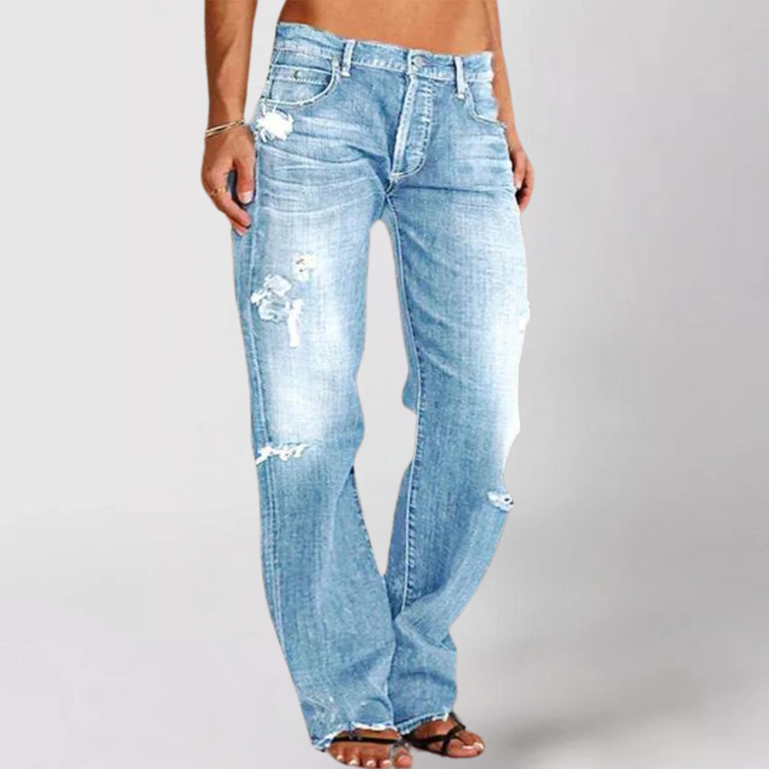 Modische Sommerhose aus Denim - Marion