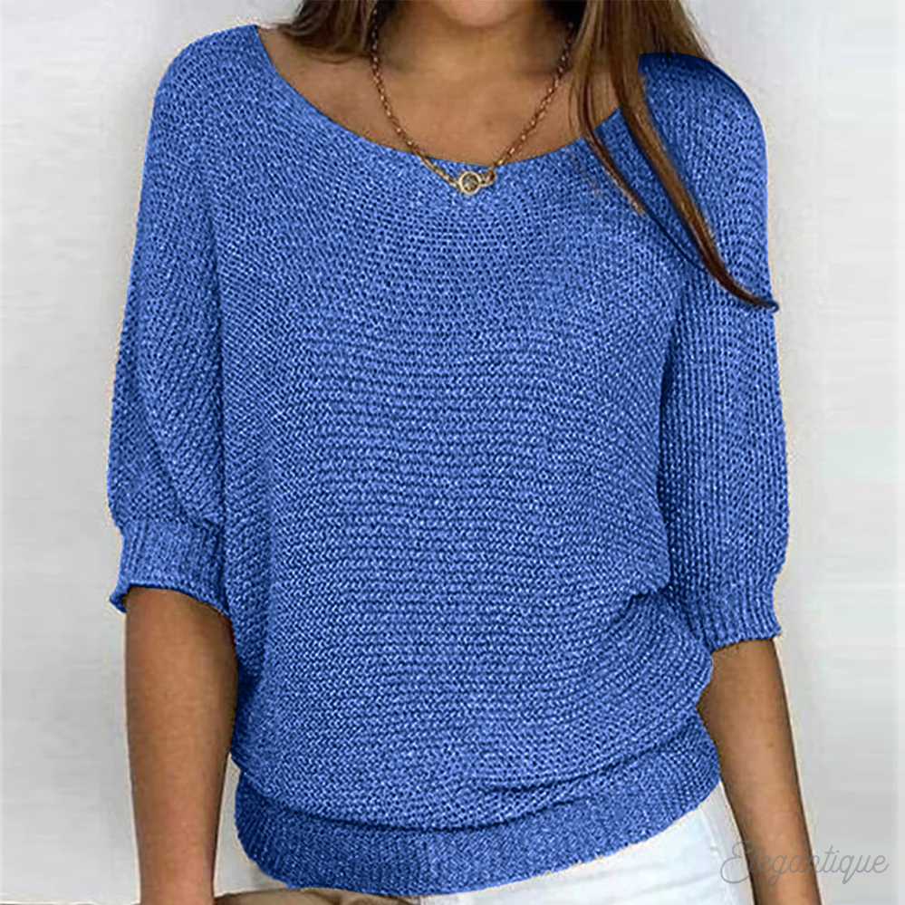 Eleganter und bequemer Willemijn-Pullover