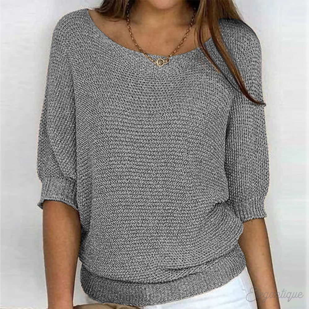 Eleganter und bequemer Willemijn-Pullover