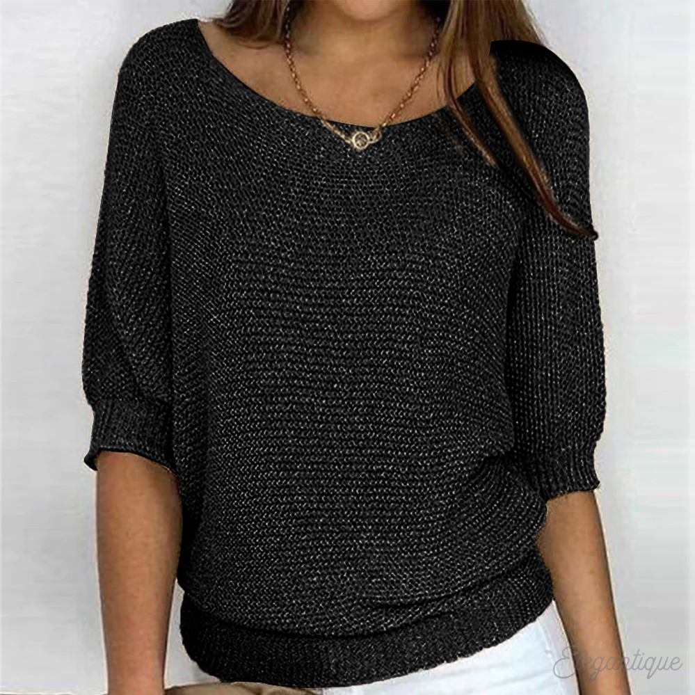 Eleganter und bequemer Willemijn-Pullover