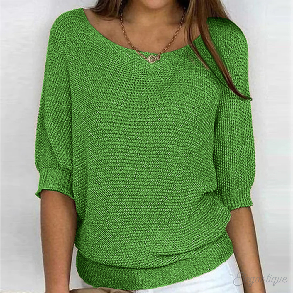 Eleganter und bequemer Willemijn-Pullover