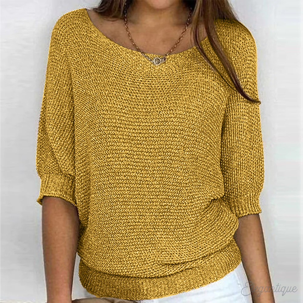 Eleganter und bequemer Willemijn-Pullover