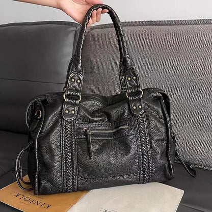 Jeoara - Vintage-Tasche aus Leder