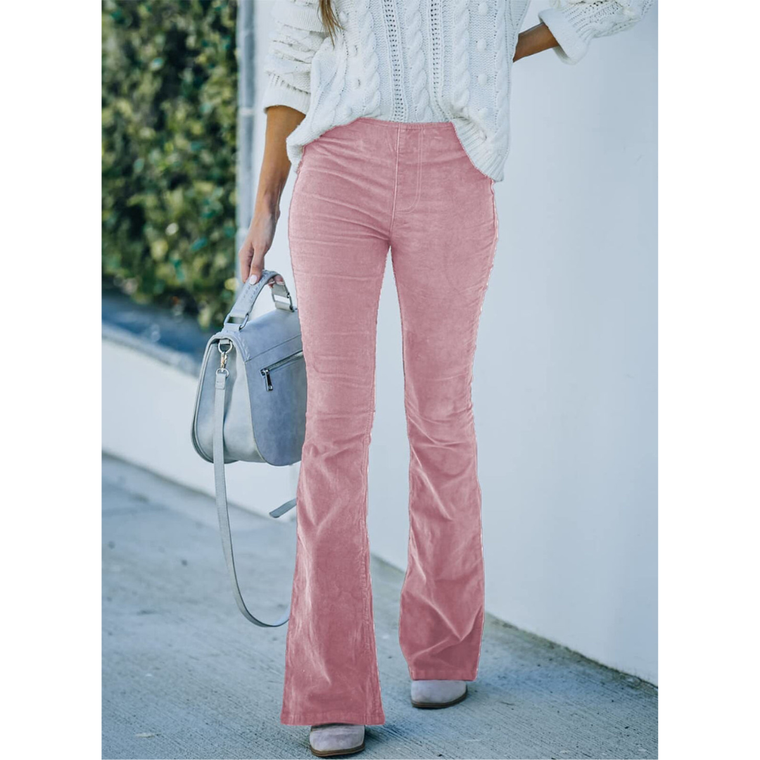 Damen Ausgestellte Bootcut Hose | Hohe Taille
