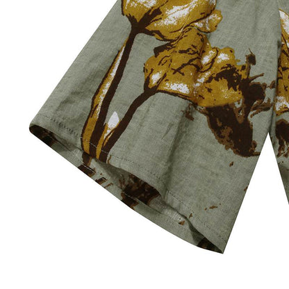 Lockeres Florales Maxikleid für Herren