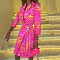 Harley - Elegante Jackenstil-Oberteil und plissiertes Kleid mit Rock