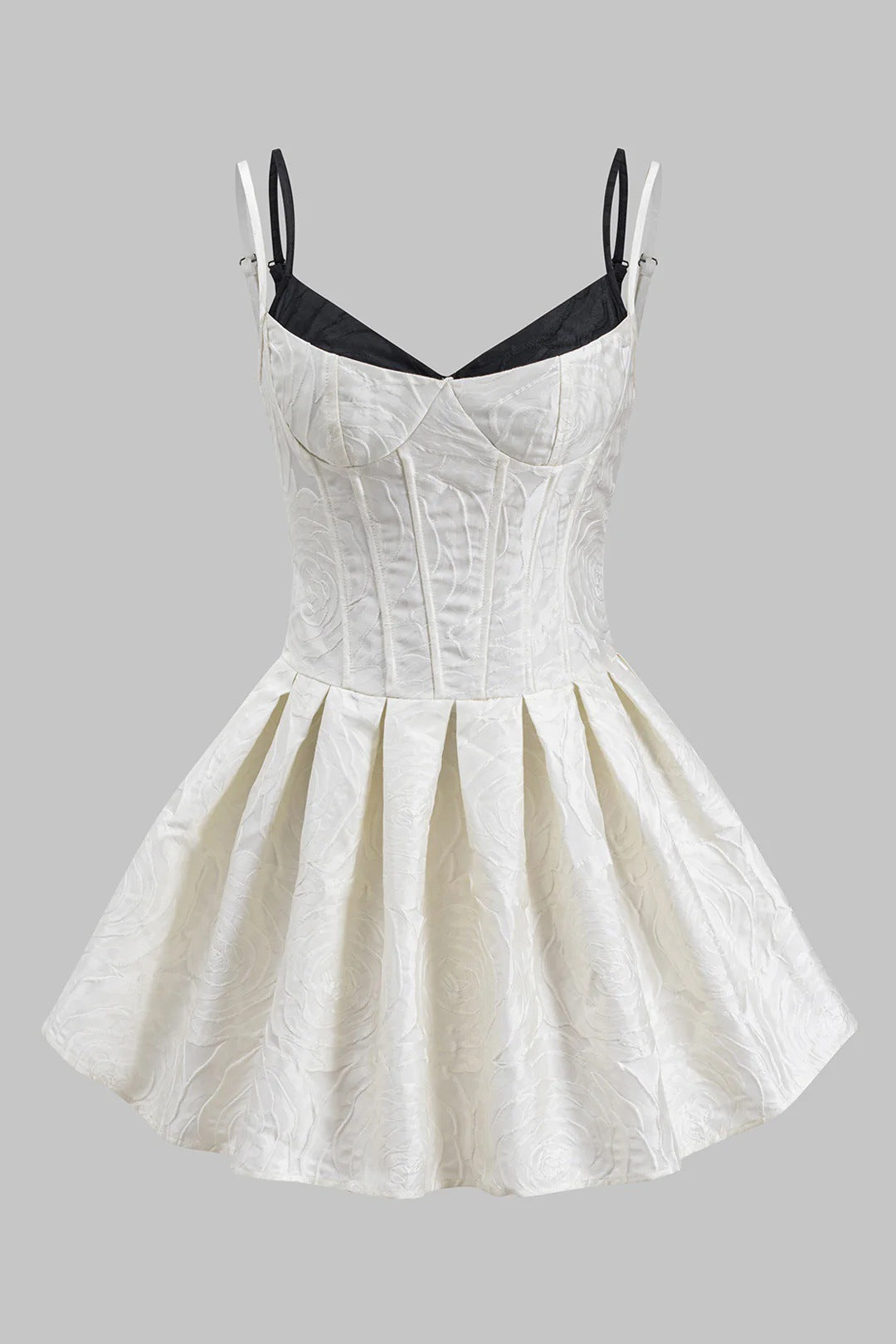 Damen Hochwertiges Cocktailkleid mit elegantem Korsettdesign und ausgestelltem Rock WOLFF