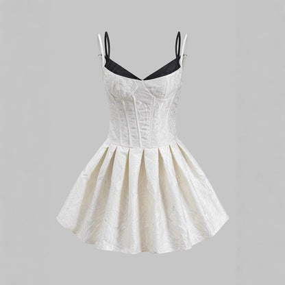 Damen Hochwertiges Cocktailkleid mit elegantem Korsettdesign und ausgestelltem Rock WOLFF