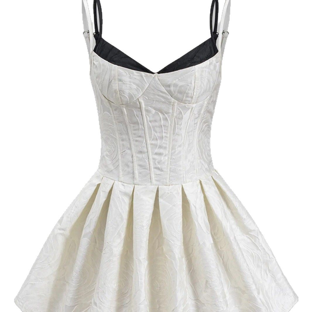 Damen Hochwertiges Cocktailkleid mit elegantem Korsettdesign und ausgestelltem Rock WOLFF
