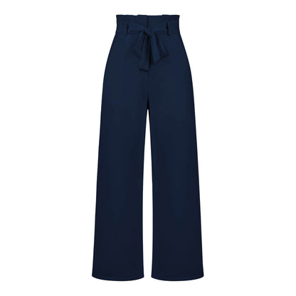 Sofie – Verstellbare Hochtaillierte Hose mit Weitem Bein