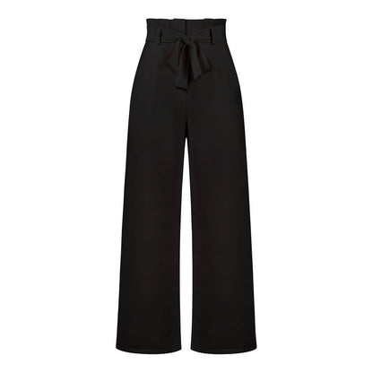 Sofie – Verstellbare Hochtaillierte Hose mit Weitem Bein