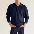 Boridashop | Poloshirt - Langärmeliges Herren-Poloshirt