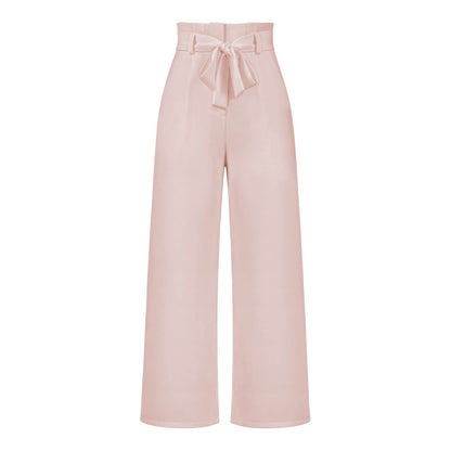 Sofie – Verstellbare Hochtaillierte Hose mit Weitem Bein