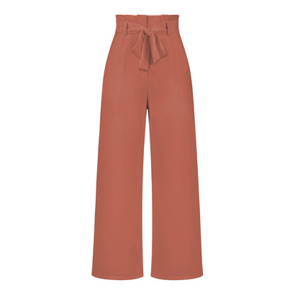 Sofie – Verstellbare Hochtaillierte Hose mit Weitem Bein